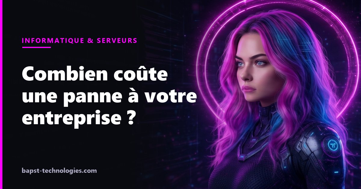 Combien coûte une panne à votre entreprise ? — illustration avec Lysara