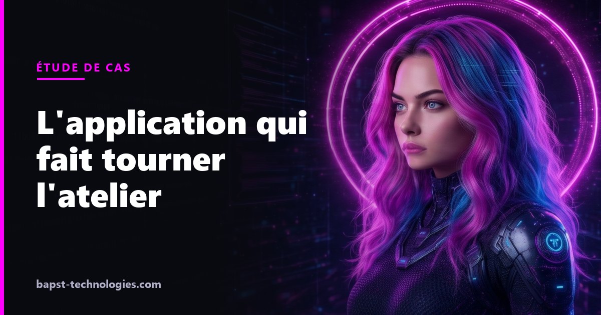 L'application qui fait tourner l'atelier — illustration avec Lysara