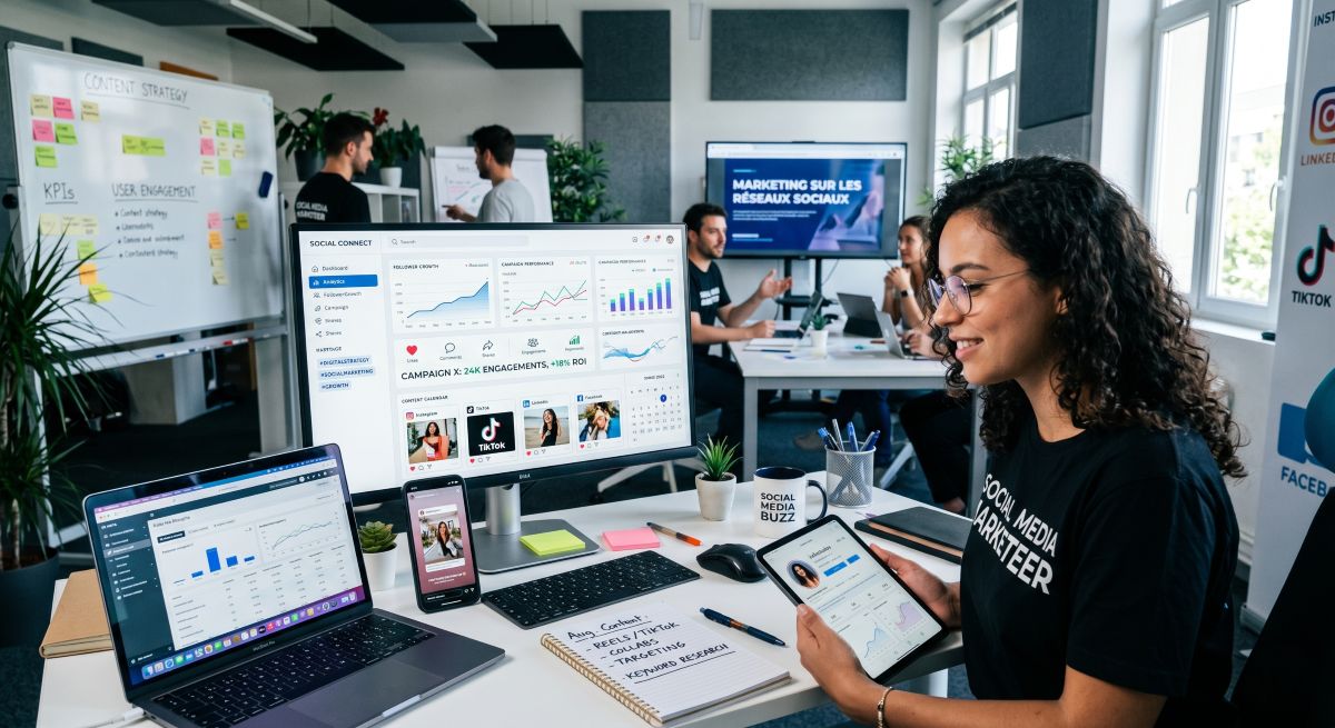 Le marketing sur les réseaux sociaux
