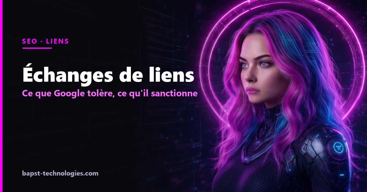 Échanges de liens et partenariats, les règles de Google — illustration avec Lysara