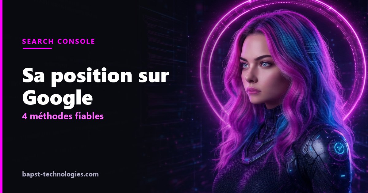 Connaître sa position sur Google — illustration avec Lysara