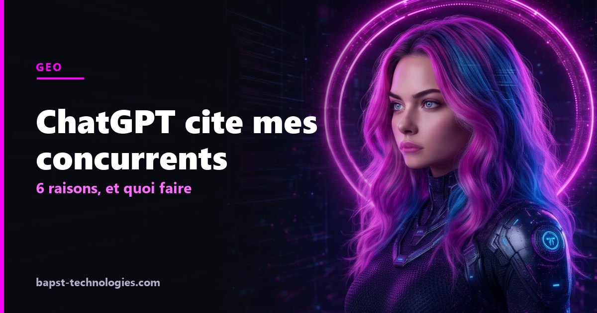 Pourquoi ChatGPT cite mes concurrents — illustration avec Lysara
