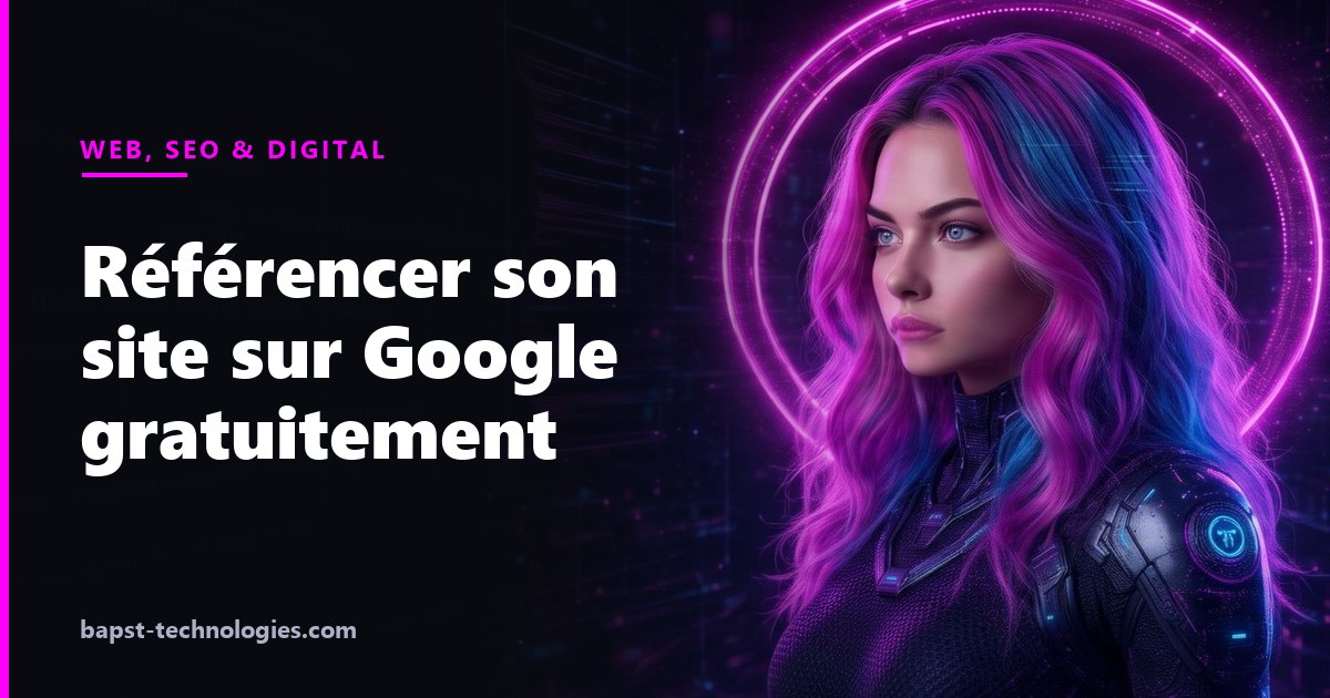 Référencer son site sur Google gratuitement — illustration avec Lysara