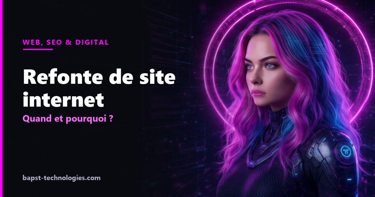 Refonte de site internet quand et pourquoi ? — illustration avec Lysara