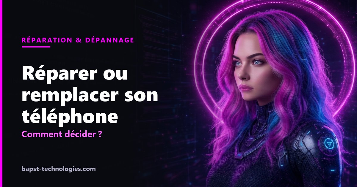 Réparer ou remplacer son téléphone : comment décider ? — illustration avec Lysara