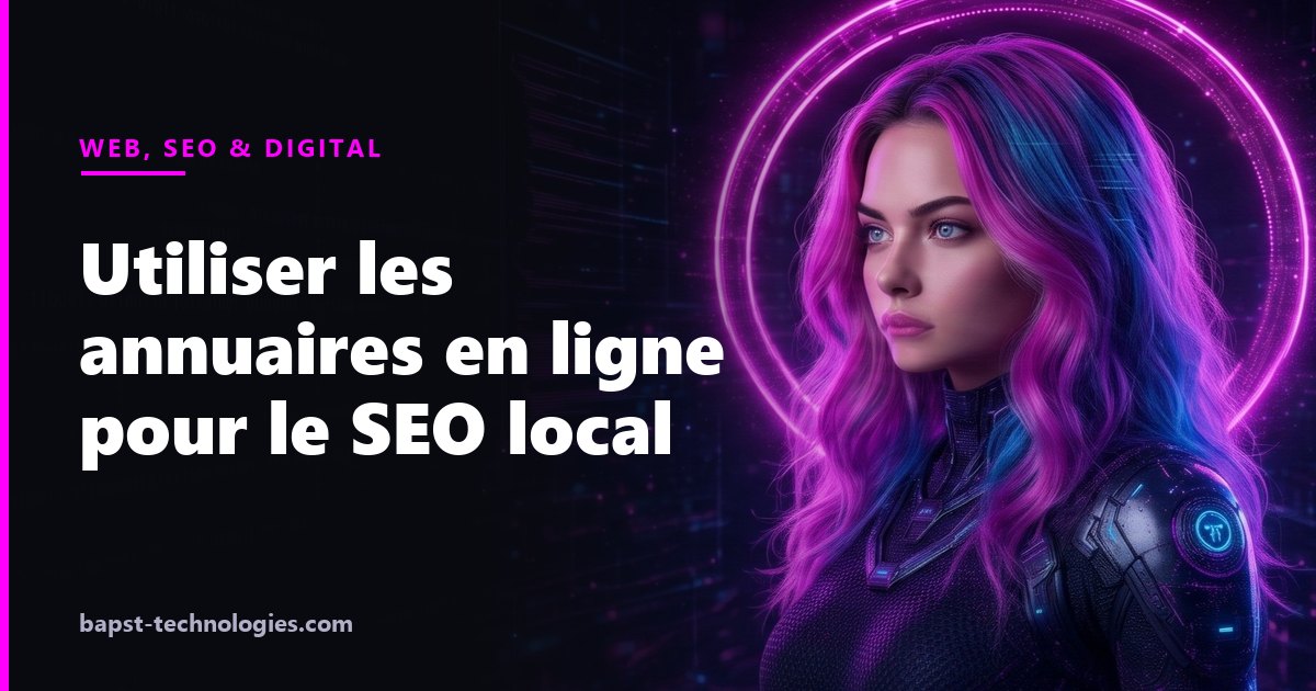 Utiliser les annuaires en ligne pour le SEO local — illustration avec Lysara