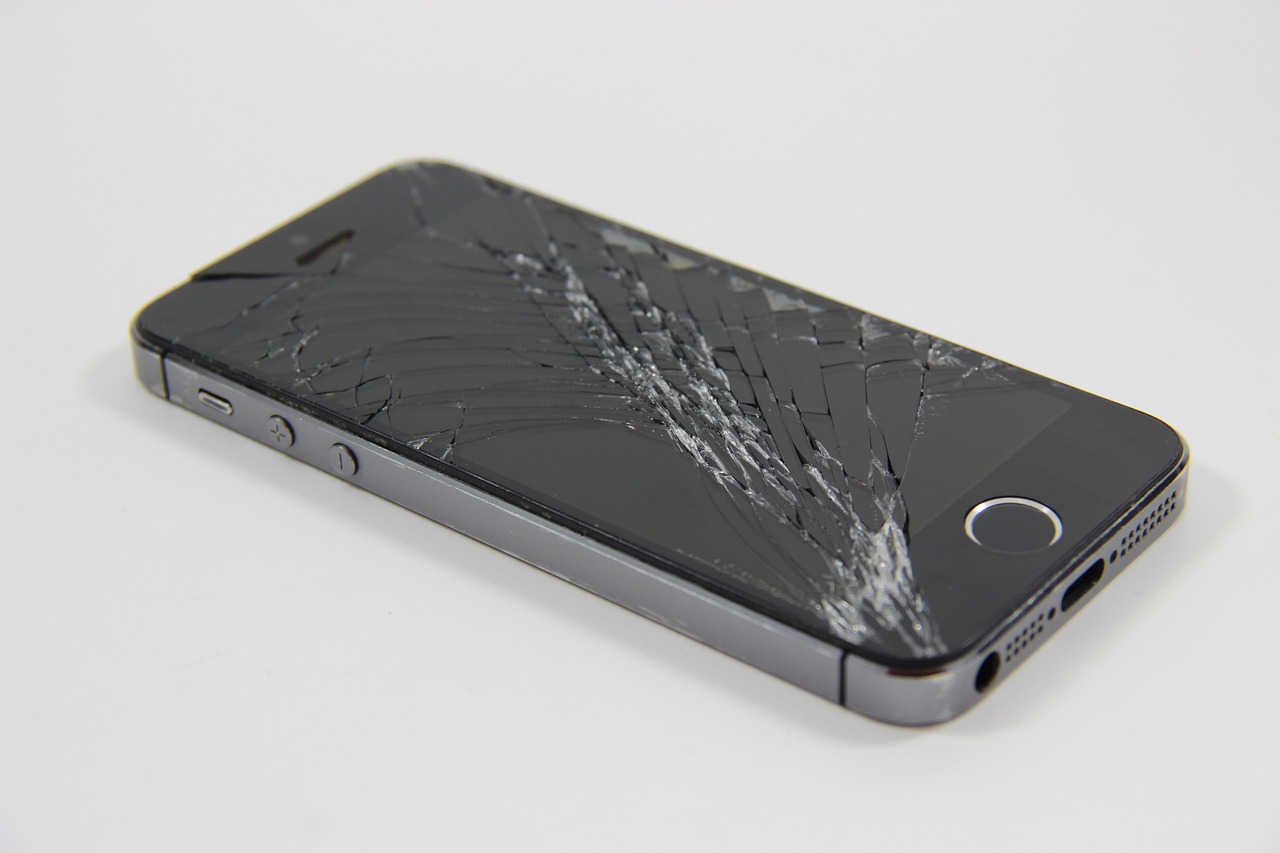 Réparation d'écran de téléphone cassé